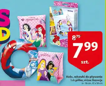 Auchan Koło do pływania spiderman 56cm Bestway oferta