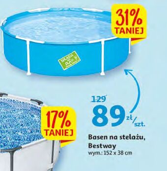 Auchan Basen my first frame 152 x 38 cm Bestway oferta