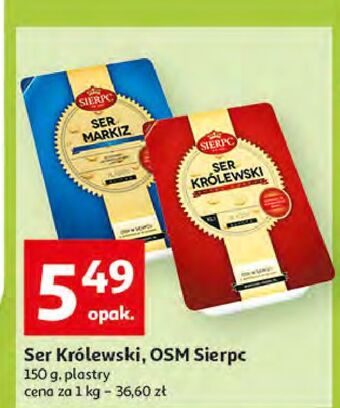 Auchan Ser markiz Sierpc oferta