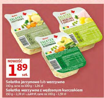 Auchan Sałatka jarzynowa Auchan Różnorodne (Logo Czerwone) oferta