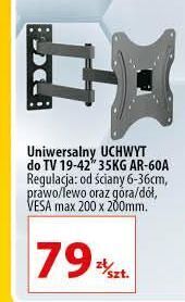 Auchan Uchwyt do tv lcd/plazma 19-42" ar-60a Art oferta