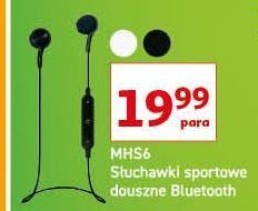 Auchan Słuchawki douszne mhs6 białe Vakoss oferta