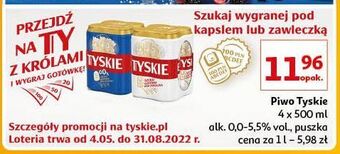 Auchan Piwo Tyskie 0.0% oferta