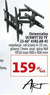 Auchan Uchwyt do tv 23-60 cali 45 kg ar-45 Art oferta
