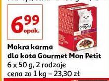 Auchan Karma dla kota kaczka + kurczak indyk Purina Gourmet Mon Petit oferta