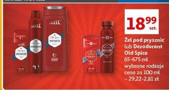 Auchan Żel pod prysznic Old Spice Whitewater oferta
