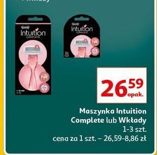 Auchan Wkłady do maszynki Wilkinson Intuition Complete oferta