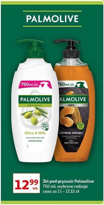 Auchan Żel pod prysznic citrus crush Palmolive For Men oferta