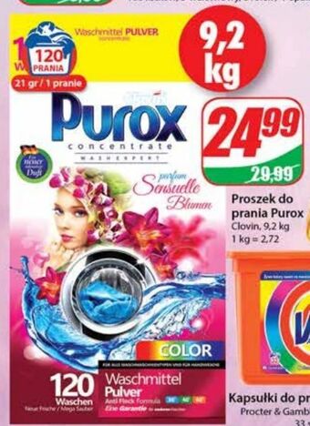 Dino Proszek do prania color Purox Sensuelle Blumen oferta