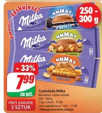 Dino Czekolada oreo Milka Mmmax oferta
