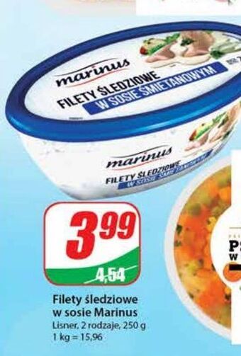 Dino Filety śledziowe w sosie śmietanowym Marinus oferta