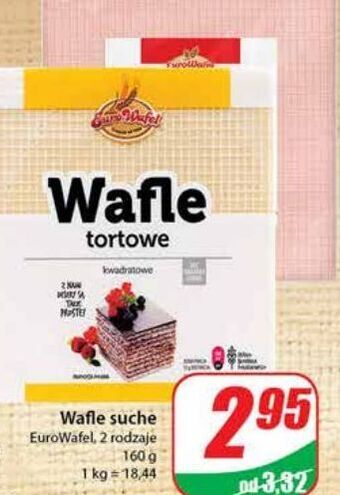 Dino Wafle tortowe kwadratowe Eurowafel oferta