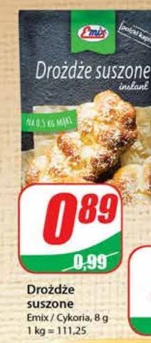 Dino Drożdże suszone Cykoria oferta