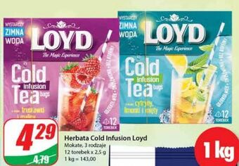 Dino Herbata na zimno strawberry & raspberry Loyd Tea The Magic Experience oferta
