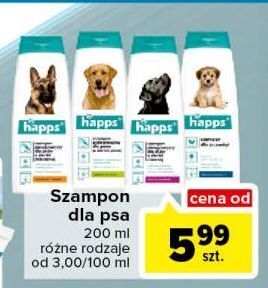 Carrefour Szampon dla psa sierści ciemnej Happs oferta