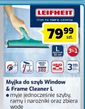 Carrefour Myjka do szyb window & frame cleaner l Leifheit oferta
