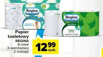 Carrefour Papier toaletowy rumiankowy Regina oferta