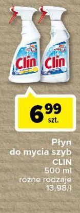 Carrefour Płyn do mycia szyb citrus Clin Windows & Glass oferta