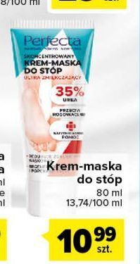Carrefour Skonentrowany krem-maska do stóp ultra zmiękczający Perfecta Total Repair oferta