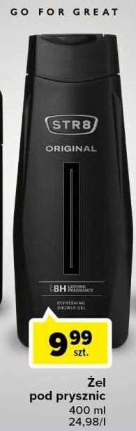 Carrefour Żel pod prysznic Str8 Original oferta