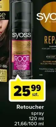 Carrefour Spray maskujący odrosty - ciemny blond Syoss Root Retoucher oferta