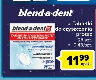 Carrefour Tabletki do czyszczenia protez Blend-A-Dent oferta