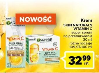 Carrefour Żel nawilżający do skóry matowej Garnier Vitamin C oferta