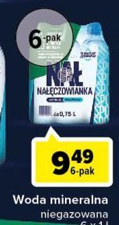 Carrefour Woda niegazowana Nałęczowianka oferta