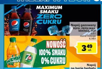 Carrefour Napój free orange Mirinda oferta