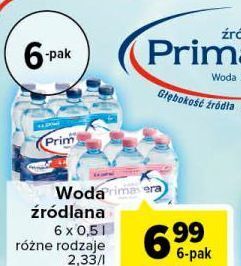 Carrefour Woda niegazowana Primavera oferta
