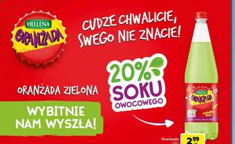 Carrefour Oranżada zielona Hellena oferta