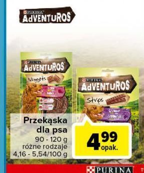 Carrefour Strips o smaku sarniny Purina Adventuros oferta