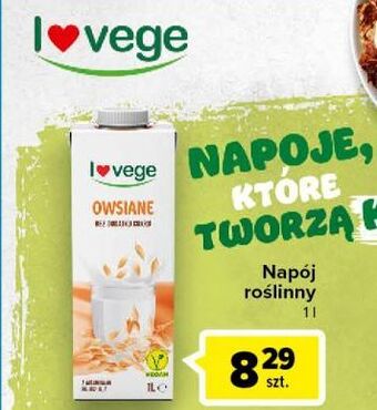 Carrefour Napój owsiane Sante I Love Vege oferta