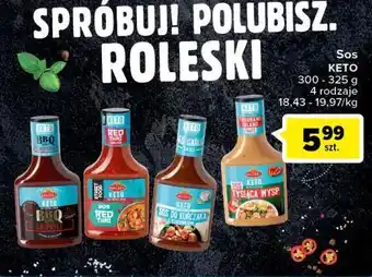 Carrefour Sos bbq chipotle Roleski Keto oferta