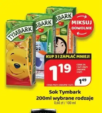 Delfin Sok Tymbark 200ml oferta