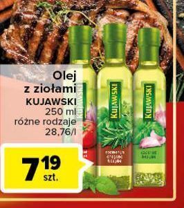 Carrefour Olej czosnek bazylia Kujawski Ze Smakiem oferta