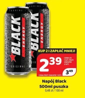 Delfin Napój Black 500ml oferta