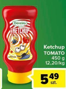 Carrefour Ketchup minionki Develey oferta