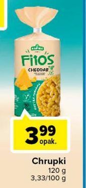 Carrefour Wafle kukurydziane cheddar Kupiec Fitos oferta