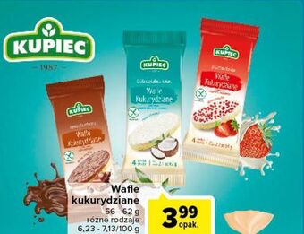 Carrefour Wafle kukurydziane kokosowe Kupiec oferta