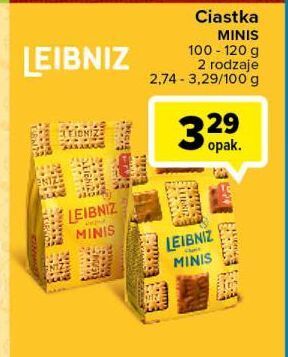 Carrefour Herbatniki choco Leibniz Minis oferta