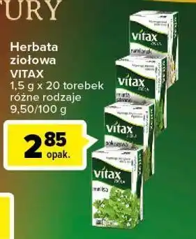 Carrefour Herbata pokrzywa Vitax Zioła oferta