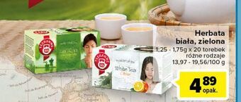 Carrefour Herbata white citrus Teekanne World Special Teas oferta