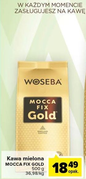 Carrefour Kawa Woseba Mocca Fix Gold oferta