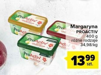 Carrefour Margaryna cholesterol Flora Pro-Activ oferta
