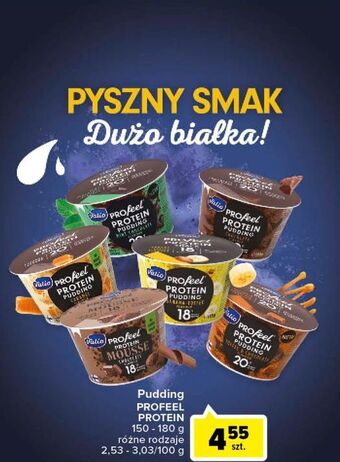 Carrefour Pudding proteinowy toffi Valio oferta