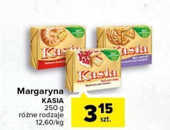 Carrefour Margaryna Kasia Bez Laktozy oferta