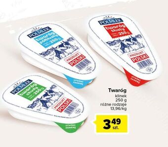 Carrefour Twaróg półtusty Polmlek oferta