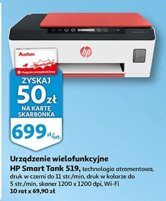 Auchan Urządzenie wielofukcyjne smart tank 519 Hp oferta