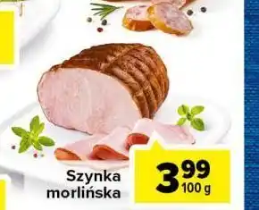 Carrefour Szynka morlińska Morliny oferta